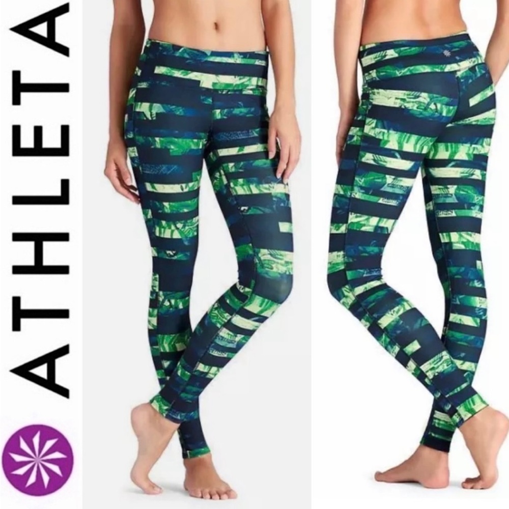 Athleta Floral Flow Chaturanga Tights
Leggings -Size Medium Tall